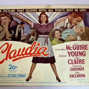 Claudia (Twentieth Century Fox, 1943) Lobby Card Set (x8) Glossy