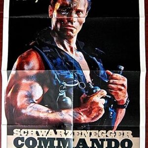 Commando '85 1 SH Poster Schwarzenneger Is A One Man Army To Save His Daughter!