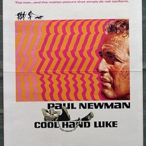 Cool Hand Luke (USA, 1967) US Half Sheet Movie Poster