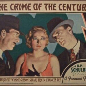 Crime Of The Century '33 LC Jean Hersholt Hypnotizes Bank Manager!