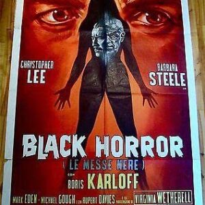 Crimson Cult '70 It 1p Boris Karloff Christopher Lee Barbara Steele Amazing Art!