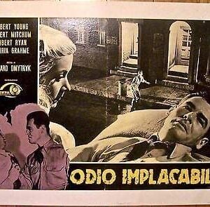 Crossfire '47 Photbusta ~ Controversial Subject & 4 Oscar Noms! Great Film Noir!