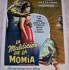 Curse Of The Mummy's Tomb '64 Arg~half-bone & Bandage~all Blood Curdling Horror!