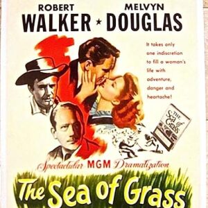 DISCOUNTED 75 SEA OF GRASS 1947 LB 1 SH POSTER TRACY HEPBURN ELIA KAZAN