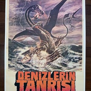 Denizlerin Tanrisi (1977) 27.125" 39.125" Turkish Movie Poster LB