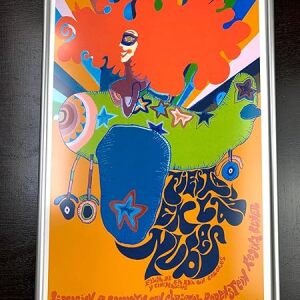 Fiesta En Las Nubes (1971) 9.5" X 12.5" Cuban Circus Poster