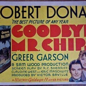 Goodbye Mr. Chips - 1939 Title Lobby Card - Robert Donat Best Picture!!