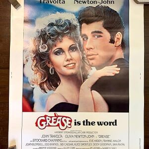 Grease - John Travolta (1978) US 30" x 40" Movie Poster