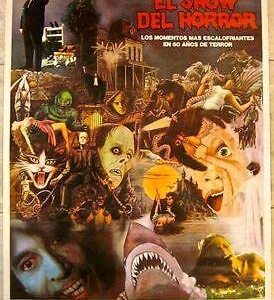 Horror Show - Original 1979 Argentinean Poster- Scary Art W/Hitchcock Halloween!