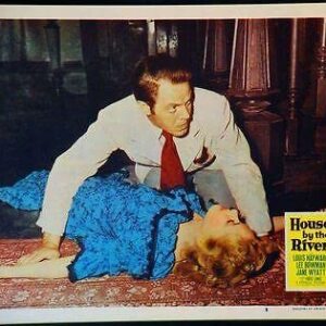House By The River '50 4 Mint LC ~ Fritz Lang's Gothic Love Triangle Film Noir!