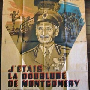 I Was Monty's Double - 1955 French Poster - Great Jean Mascii Artwork!!