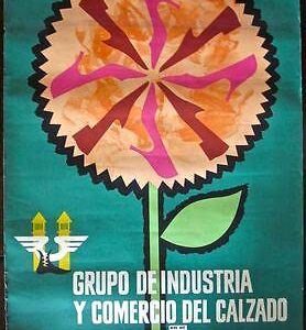 Industry And Trade Group Footwear - Spanish Commercial Fair Poster