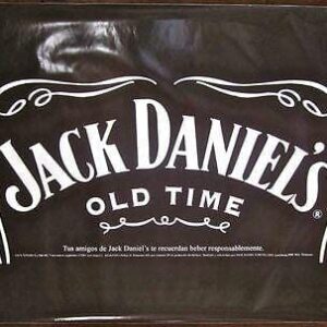 Jack Daniels - 1980 Spanish Vinyl Advertising Poster - Cool Large Size!