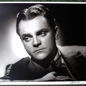 James Cagney By George Hurrell - 16" X 20" Signed US Photo