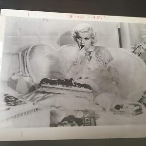 Jean Harlow - Reckless (1935) 8" X 10.25" (5) Studio Photographic Proofs