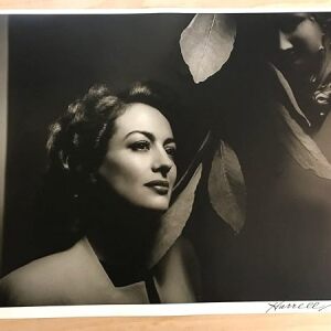 Joan Crawford By George Hurrell - 16" X 20" Signed US Photo