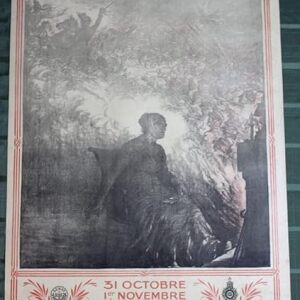 Journee Du Poilu 'day Of The Hairy' (France, 1915) 29.5" X 46".6 Ww1 Poster