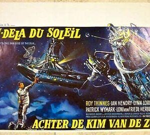 Journey To The Far Side Of The Sun - 1969 Belgian Poster - Cool Sci-fi!
