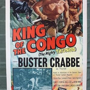 King Of The Congo (USA, 1952) US One Sheet Movie Poster