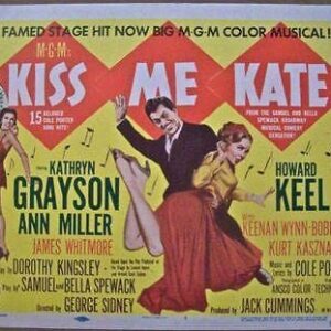 Kiss Me Kate '53 TC Ann Miller A Big Fan As Howard Keel Spanks Kathryn Grayson!