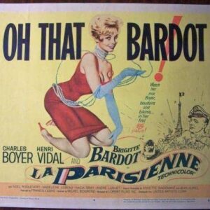La Parisienne '58 TC Brigitte Bardot Mixes Boyer Boudoirs & Bikini's In 1st