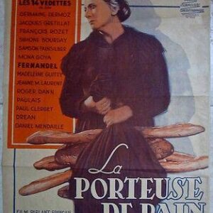 La Porteuse De Pain Aka The Bread Peddler - Pre War Belgian Poster -