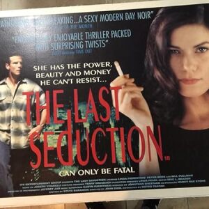 Last Seduction, The (1994) US One Sheet Movie Poster LB