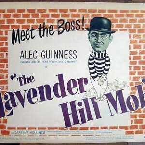 Lavender Hill Mob '50 TC Alec Guinness Classic Comedy!