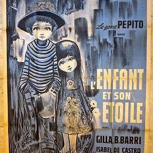 L'enfant Et Son Etoile - 1964 French 1 Panel Poster - Pradier Child Art