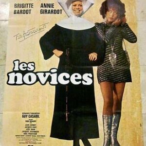 Les Novices - 1970 French 1 Panel - Signed By Brigitte Bardot!! Rare!!!