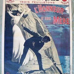 L'honneur D'une Mere (1900) 39" X 54" French Advertising Poster LB