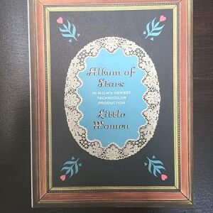 Little Women - Album Of Stars - E. Taylor (1949) 6" X 8" US Movie Promotional Item