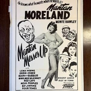 Mantan Messes Up - Lena Horne (1946) US One Sheet Movie Poster LB - Black Film Archive