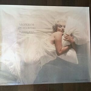 Marilyn Monroe - Her Life in Pictures (1982) 19.75" x 24" Book Promotional Poster