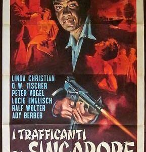 Meet Peter Voss - Original 1961 1st Italian Release 1 Panel Poster- Gasparri Art!