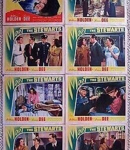 Meet The Stewarts 1942 LC Set William Holden ~ Frances Dee & Margaret Hamilton!