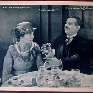 Miss Lulu Bett - 1921 Lobby Card Poster - William Demille Silent Rare!!