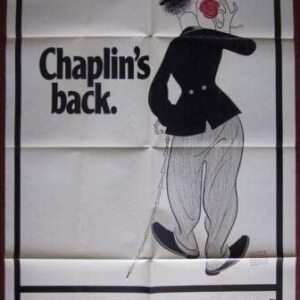 Modern Times - Vintage R72 One Sheet Poster - Chaplin's Back Classic Artwork!!