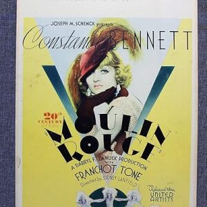 Moulin Rouge (1934) US Window Card Movie Poster