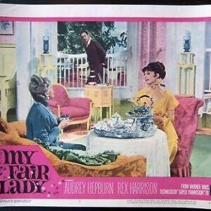 My Fair Lady '64 LC Hepburn & Harrison Have Proper Tea!