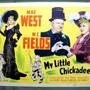 My Little Chickadee (USA, 1940) Movie Title Card - '48 Reissue