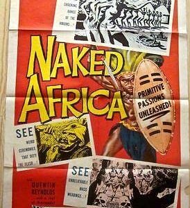 Naked Africa '57 1 SH ~"see Shocking Dance Of The Virgins!" Early Exploitation!