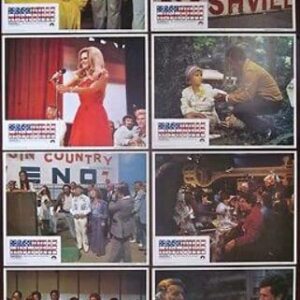 Nashville - 1975 Full Lobby Card Set - Tennessee Political Musical!!
