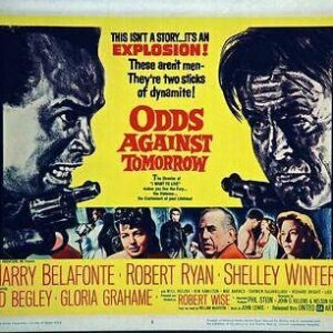 Odds Against Tomorrow '59 Mint TC ~ Harry Belafonte & Robert Ryan Film Noir!