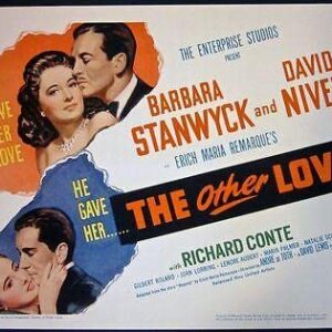 Other Love '47 TC LC ~ Stanwyck & Niven In Andre De Toth Love Triangle!