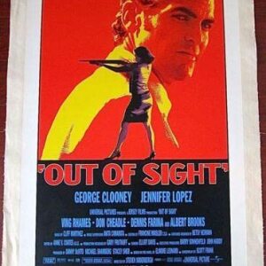 Out Of Sight '98 Advance LB 1 SH Poster George Clooney & Jennifer Lopez Cool