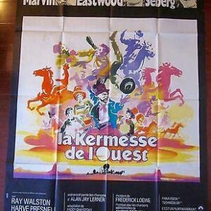 Paint Your Wagon - 1969 French One Panel Poster - Clint Eastwood Rare!