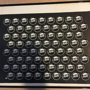 Pepsi-Cola Bottle Cap (1950's) US Advertising Printers Sheet - Framed