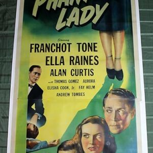 Phantom Lady (USA, 1944) US Three Sheet Movie Poster