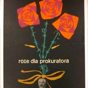 Polish LB Poster - Roze Dla Prokuratora - Cool Abstract Rose Artwork!!!